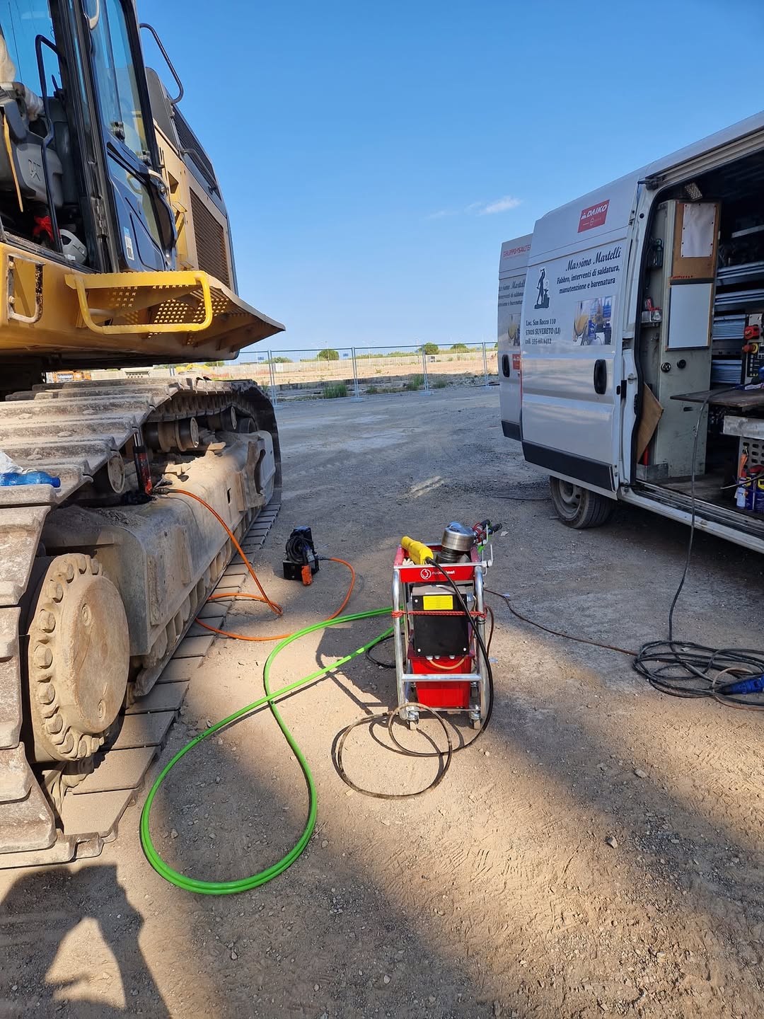 Lavorazione meccanica specialistica movimento terra - ramo azienda da rilevare